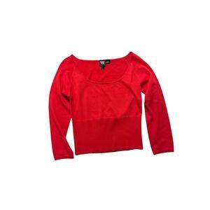 Worth Scoopneck Tomato Red Women's Top